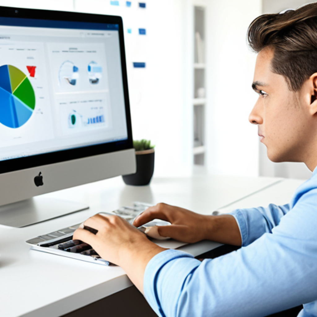 A focused young professional, fully clothed in modest smart casual attire, sitting comfortably at a modern desk in a bright and clean home office environment. They are looking intently at a laptop screen which displays abstract security graphics like a lock icon or a strong password indicator. The scene is captured with professional photography, high resolution, and sharp focus, emphasizing proactivity in digital security. Perfect anatomy, correct proportions, well-formed hands, natural pose, natural body proportions. Safe for work, appropriate content, family-friendly.