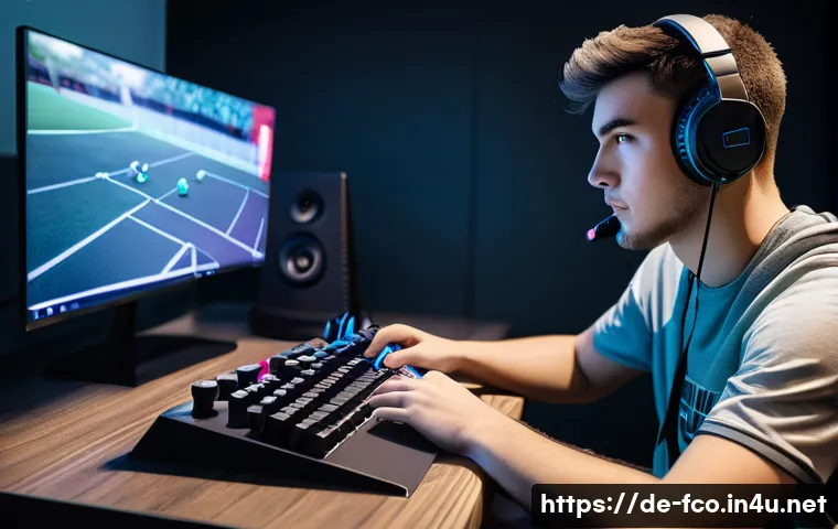 FC온라인 단기 목표 설정 - **Strategic FC Online Player Planning Session** A highly detailed, realistic image of a determin...